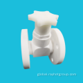 Hot Resistant PTFE Ball Valve hot resistant PTFE valve Factory